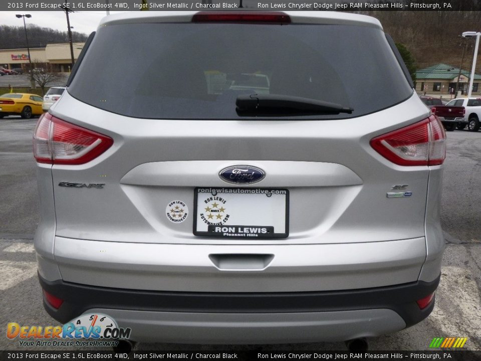 2013 Ford Escape SE 1.6L EcoBoost 4WD Ingot Silver Metallic / Charcoal Black Photo #4