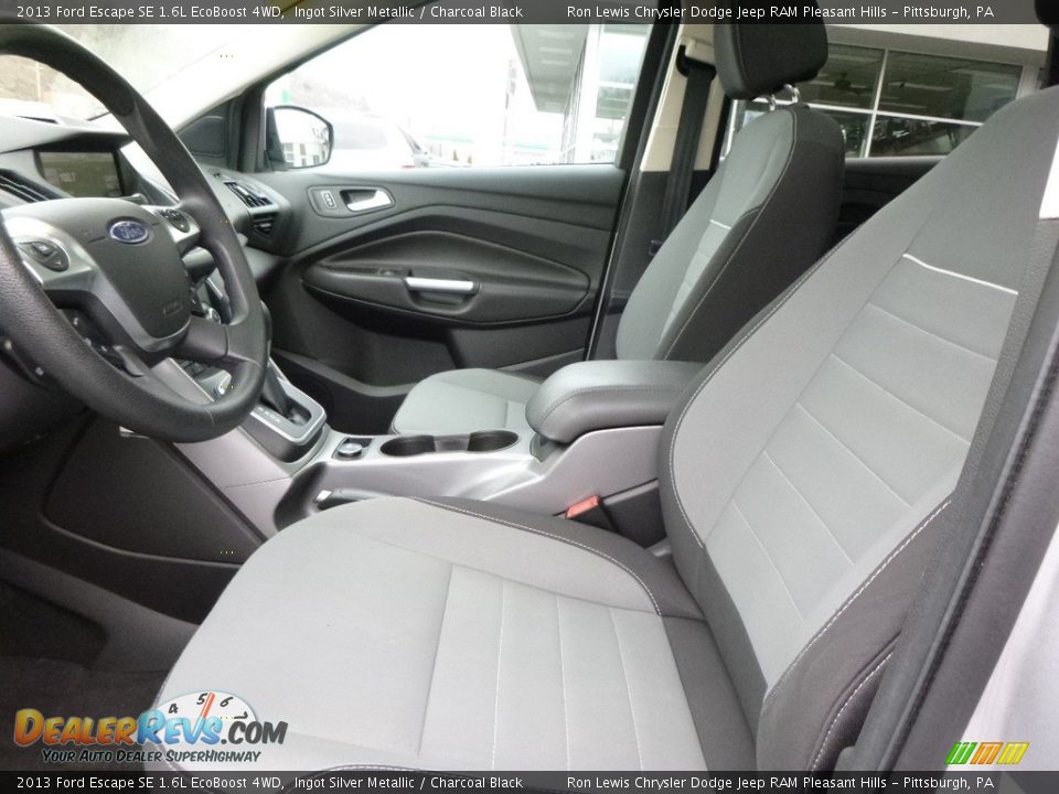 2013 Ford Escape SE 1.6L EcoBoost 4WD Ingot Silver Metallic / Charcoal Black Photo #11