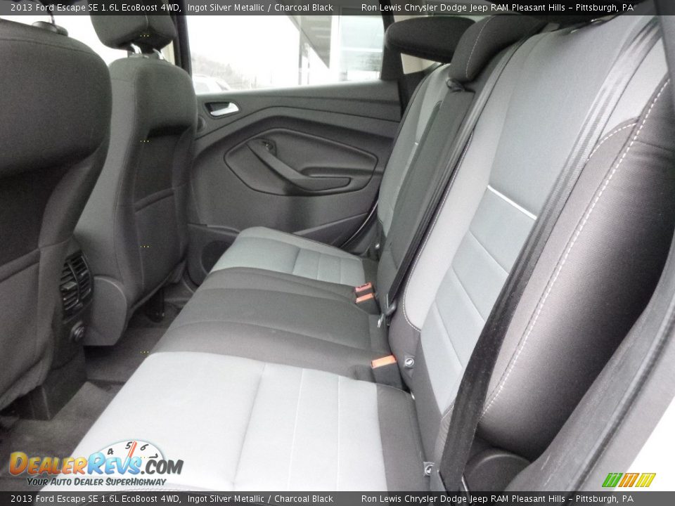 2013 Ford Escape SE 1.6L EcoBoost 4WD Ingot Silver Metallic / Charcoal Black Photo #12