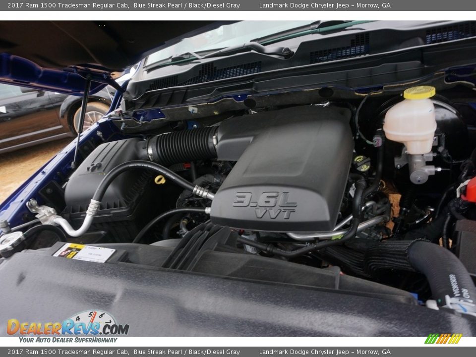 2017 Ram 1500 Tradesman Regular Cab 3.6 Liter DOHC 24-Valve VVT Pentastar V6 Engine Photo #9
