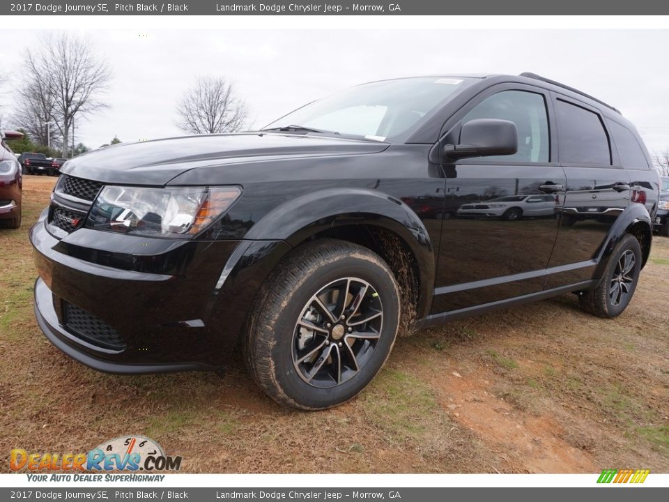 2017 Dodge Journey SE Pitch Black / Black Photo #1