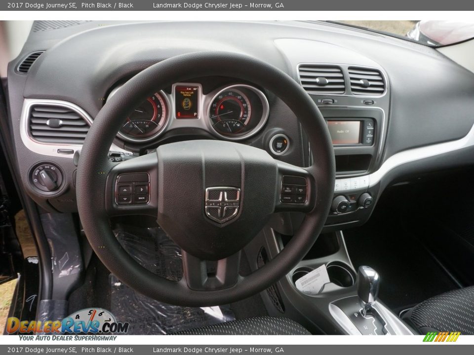 2017 Dodge Journey SE Pitch Black / Black Photo #5