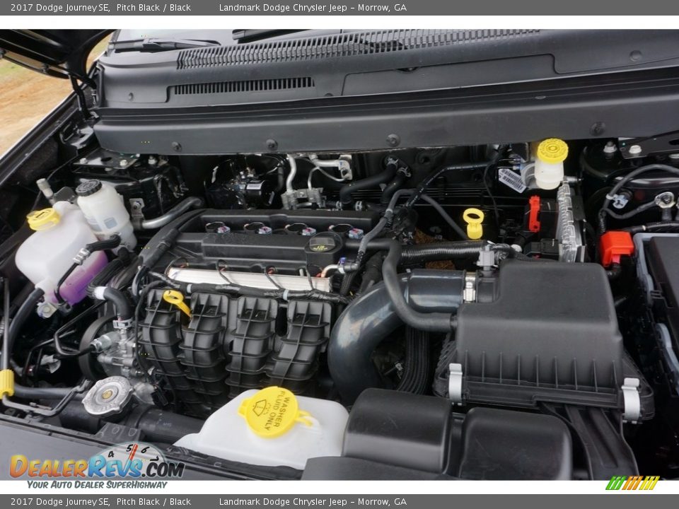 2017 Dodge Journey SE Pitch Black / Black Photo #6