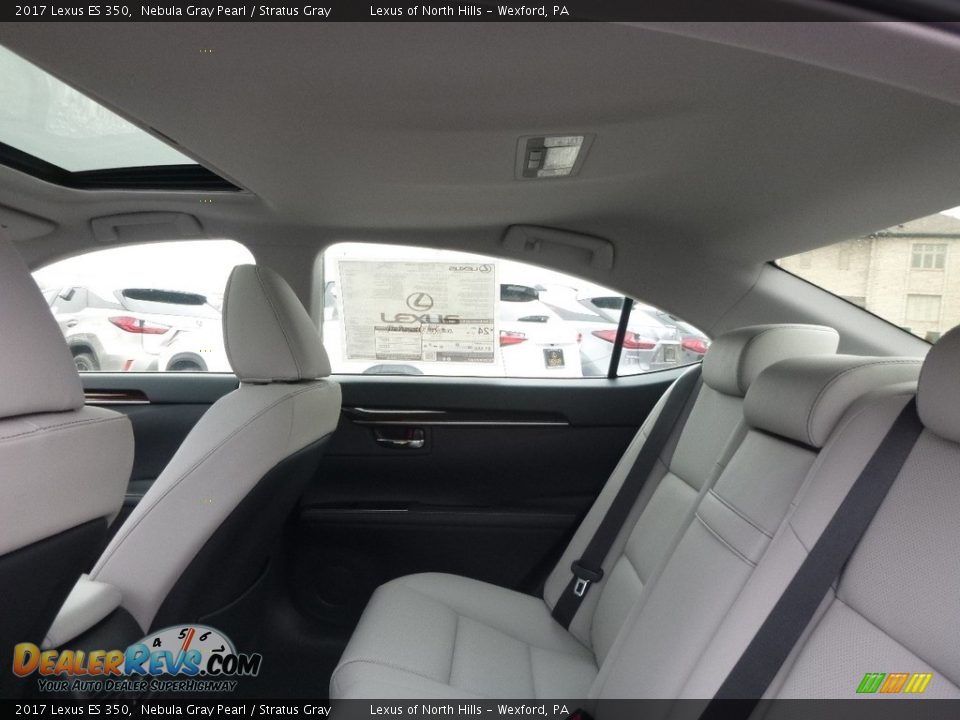 2017 Lexus ES 350 Nebula Gray Pearl / Stratus Gray Photo #7