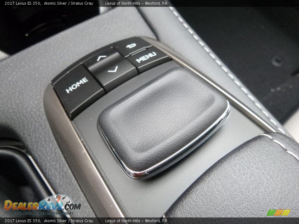 2017 Lexus ES 350 Atomic Silver / Stratus Gray Photo #13