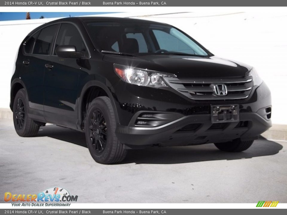 2014 Honda CR-V LX Crystal Black Pearl / Black Photo #1