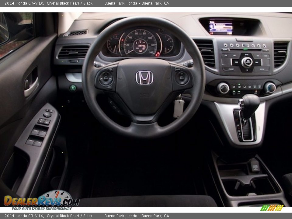 2014 Honda CR-V LX Crystal Black Pearl / Black Photo #5