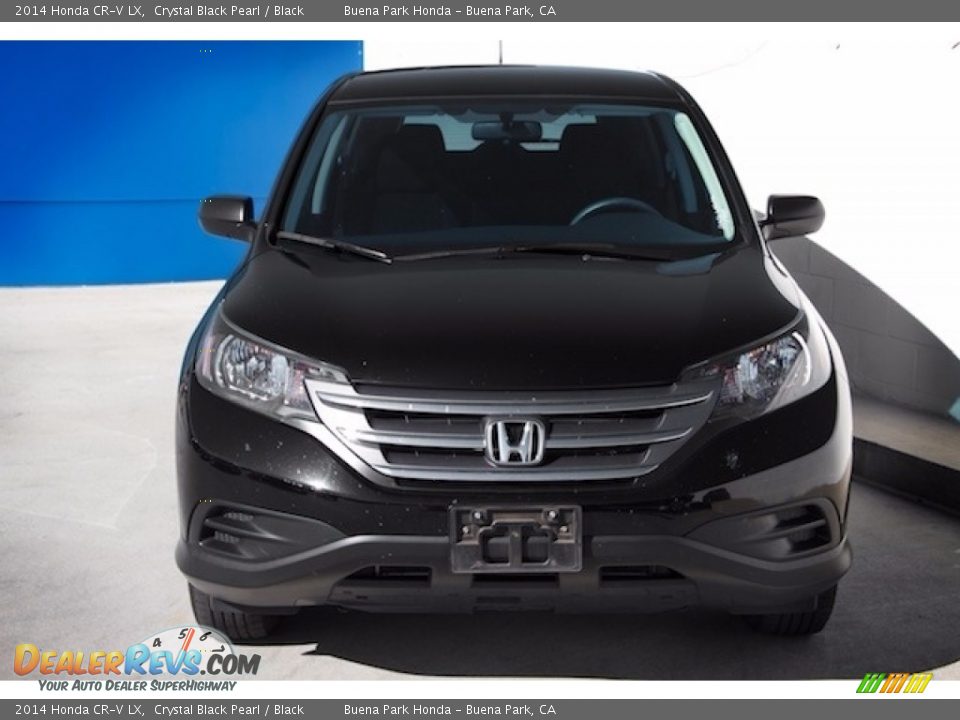 2014 Honda CR-V LX Crystal Black Pearl / Black Photo #7