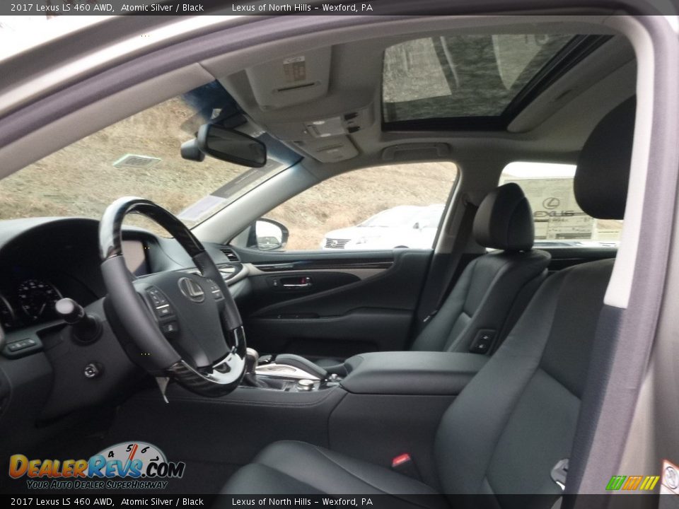 2017 Lexus LS 460 AWD Atomic Silver / Black Photo #6
