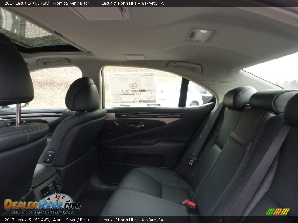 2017 Lexus LS 460 AWD Atomic Silver / Black Photo #7