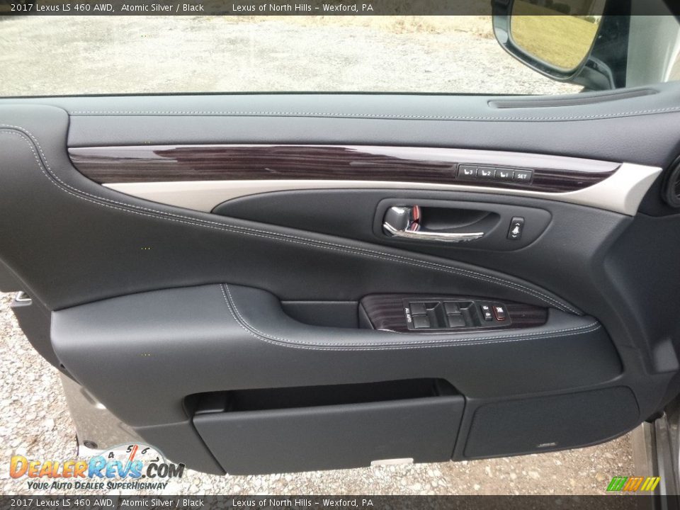 2017 Lexus LS 460 AWD Atomic Silver / Black Photo #9