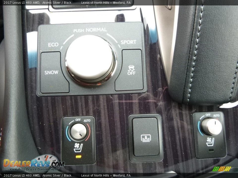 2017 Lexus LS 460 AWD Atomic Silver / Black Photo #13