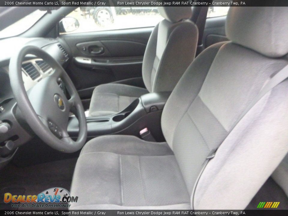 Front Seat of 2006 Chevrolet Monte Carlo LS Photo #15