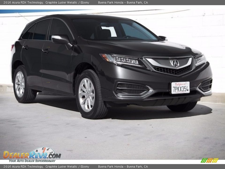 2016 Acura RDX Technology Graphite Luster Metallic / Ebony Photo #1