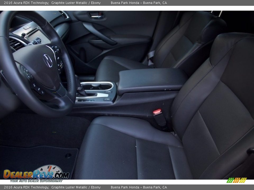 2016 Acura RDX Technology Graphite Luster Metallic / Ebony Photo #3