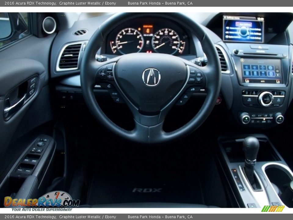 2016 Acura RDX Technology Graphite Luster Metallic / Ebony Photo #5