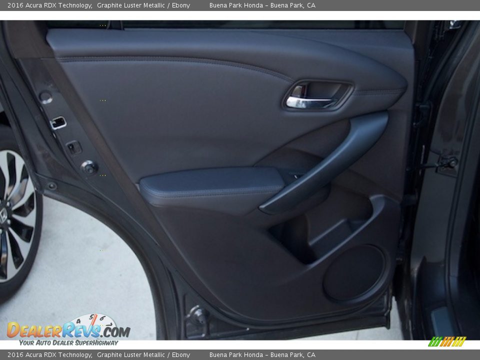 2016 Acura RDX Technology Graphite Luster Metallic / Ebony Photo #26