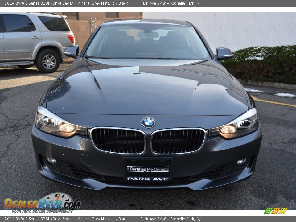 2014 BMW 3 Series 328i xDrive Sedan Mineral Grey Metallic / Black Photo #7