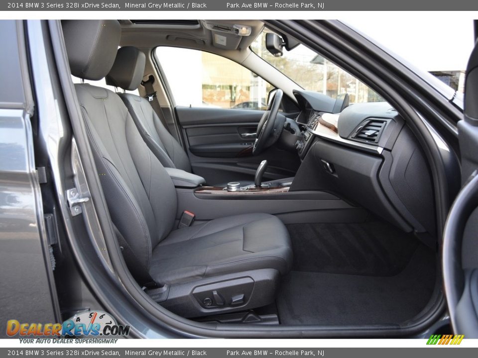 2014 BMW 3 Series 328i xDrive Sedan Mineral Grey Metallic / Black Photo #28