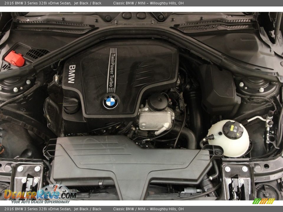 2016 BMW 3 Series 328i xDrive Sedan Jet Black / Black Photo #22