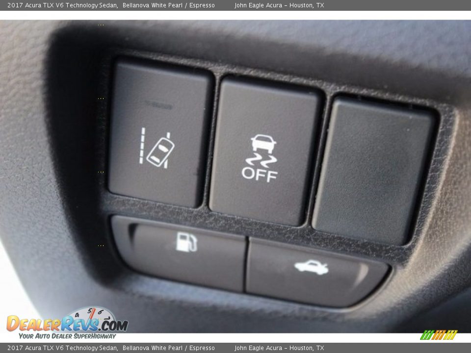 2017 Acura TLX V6 Technology Sedan Bellanova White Pearl / Espresso Photo #26