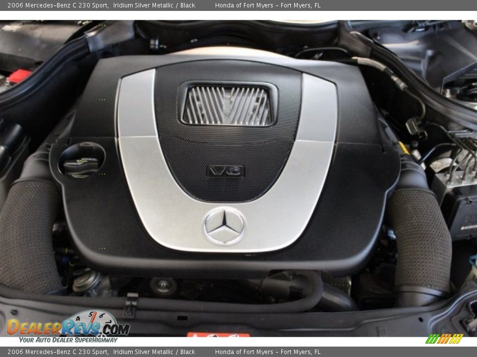 2006 Mercedes-Benz C 230 Sport Iridium Silver Metallic / Black Photo #31