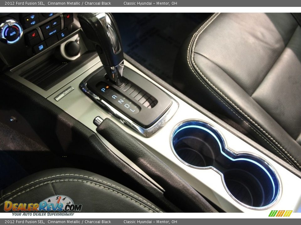 2012 Ford Fusion SEL Cinnamon Metallic / Charcoal Black Photo #10