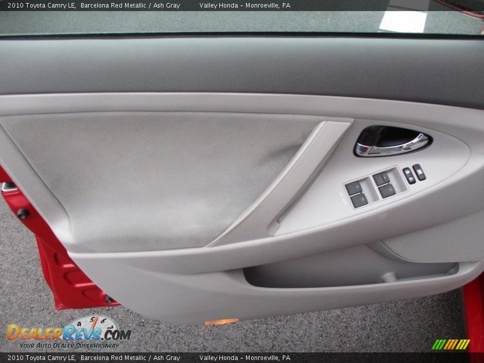 2010 Toyota Camry LE Barcelona Red Metallic / Ash Gray Photo #11