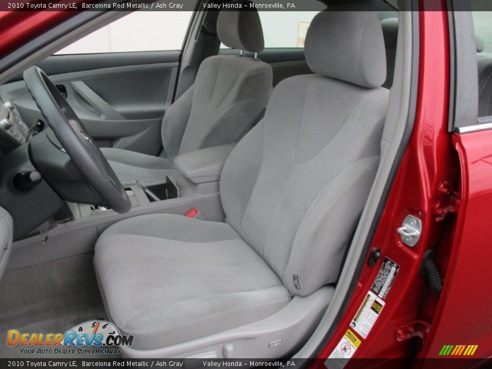 2010 Toyota Camry LE Barcelona Red Metallic / Ash Gray Photo #12