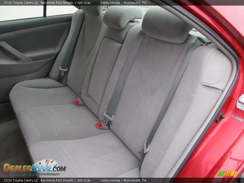2010 Toyota Camry LE Barcelona Red Metallic / Ash Gray Photo #13