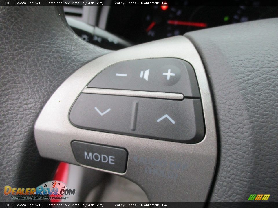 2010 Toyota Camry LE Barcelona Red Metallic / Ash Gray Photo #17