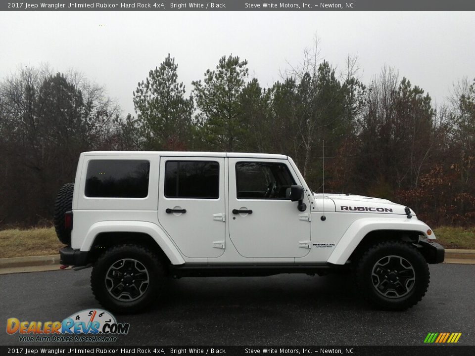 Bright White 2017 Jeep Wrangler Unlimited Rubicon Hard Rock 4x4 Photo #5