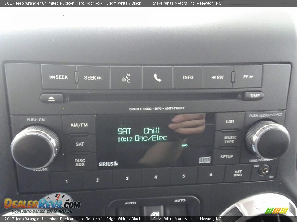 2017 Jeep Wrangler Unlimited Rubicon Hard Rock 4x4 Bright White / Black Photo #18