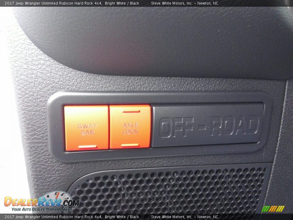 2017 Jeep Wrangler Unlimited Rubicon Hard Rock 4x4 Bright White / Black Photo #22