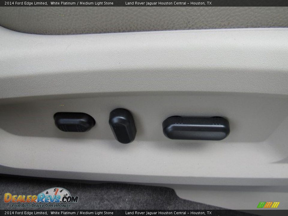 2014 Ford Edge Limited White Platinum / Medium Light Stone Photo #20