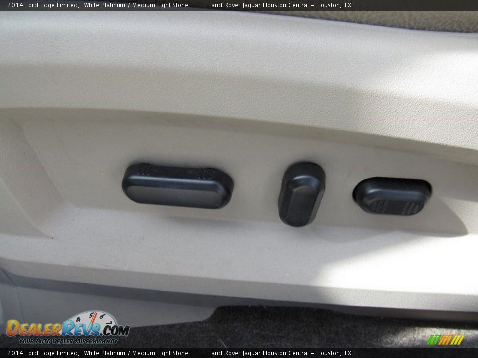 2014 Ford Edge Limited White Platinum / Medium Light Stone Photo #26