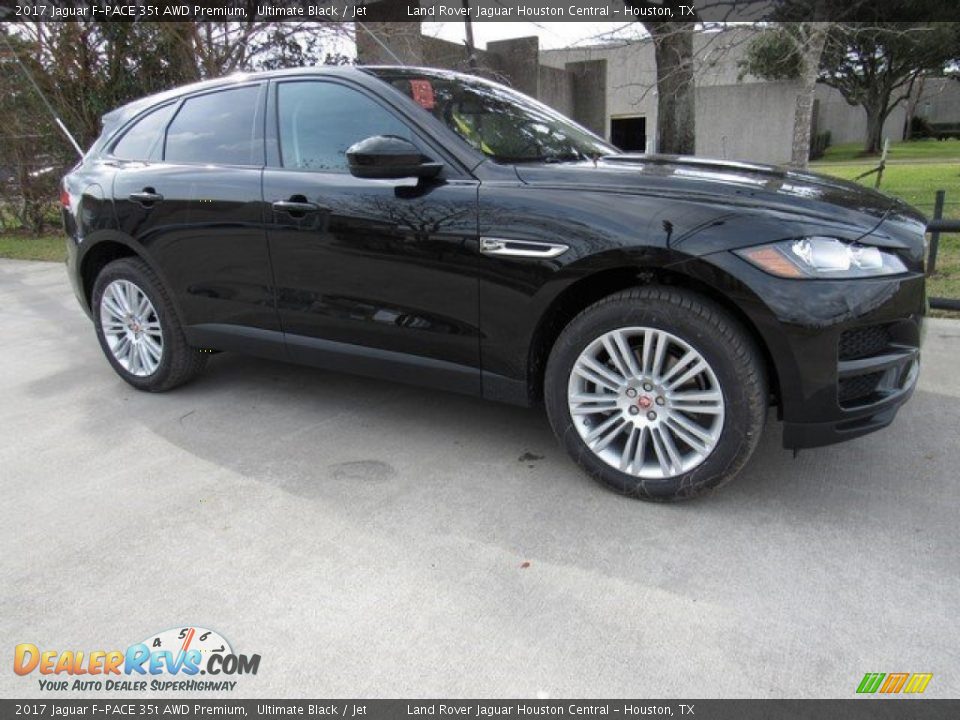 2017 Jaguar F-PACE 35t AWD Premium Ultimate Black / Jet Photo #1