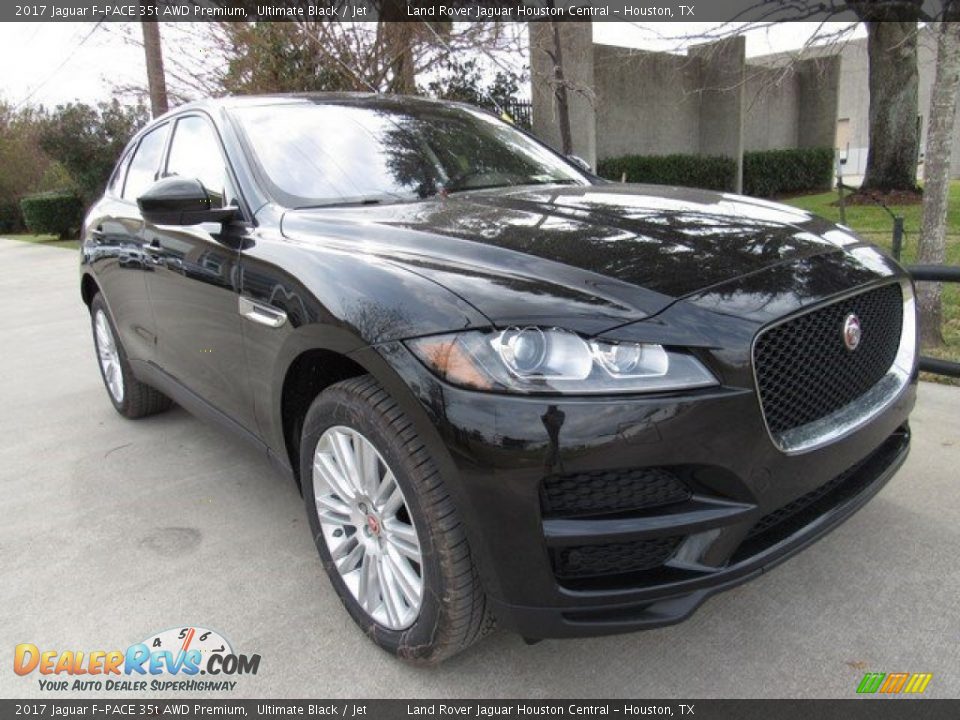 2017 Jaguar F-PACE 35t AWD Premium Ultimate Black / Jet Photo #2
