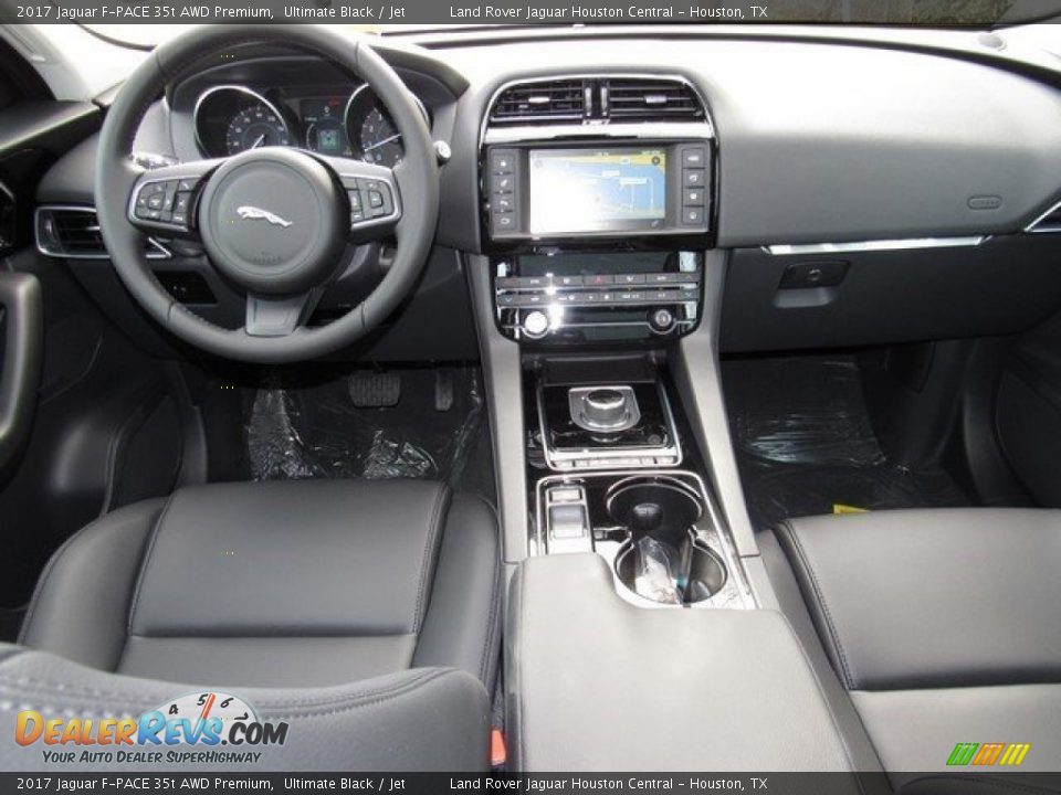 2017 Jaguar F-PACE 35t AWD Premium Ultimate Black / Jet Photo #4