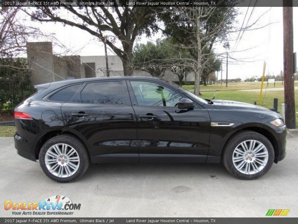 2017 Jaguar F-PACE 35t AWD Premium Ultimate Black / Jet Photo #6