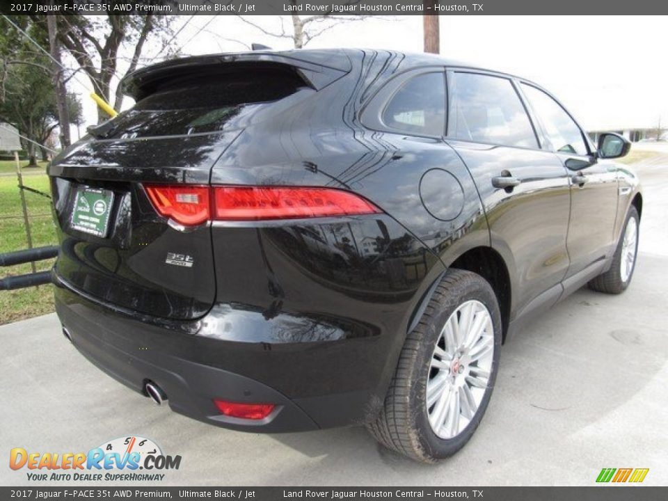2017 Jaguar F-PACE 35t AWD Premium Ultimate Black / Jet Photo #7
