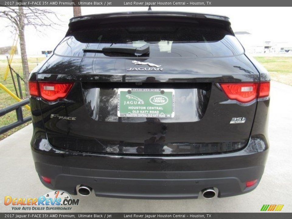 2017 Jaguar F-PACE 35t AWD Premium Ultimate Black / Jet Photo #8