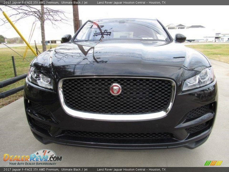 2017 Jaguar F-PACE 35t AWD Premium Ultimate Black / Jet Photo #9