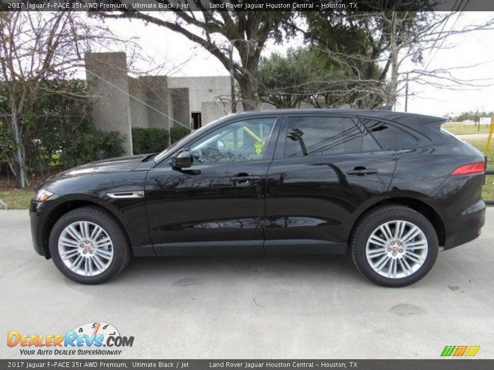 2017 Jaguar F-PACE 35t AWD Premium Ultimate Black / Jet Photo #11
