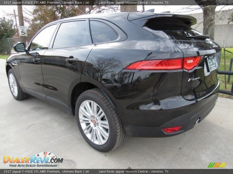 2017 Jaguar F-PACE 35t AWD Premium Ultimate Black / Jet Photo #12