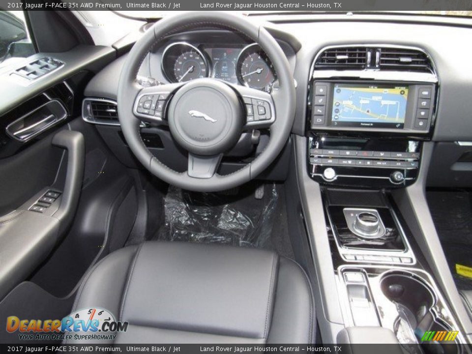 2017 Jaguar F-PACE 35t AWD Premium Ultimate Black / Jet Photo #13
