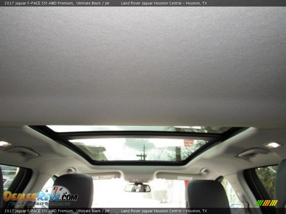 Sunroof of 2017 Jaguar F-PACE 35t AWD Premium Photo #17