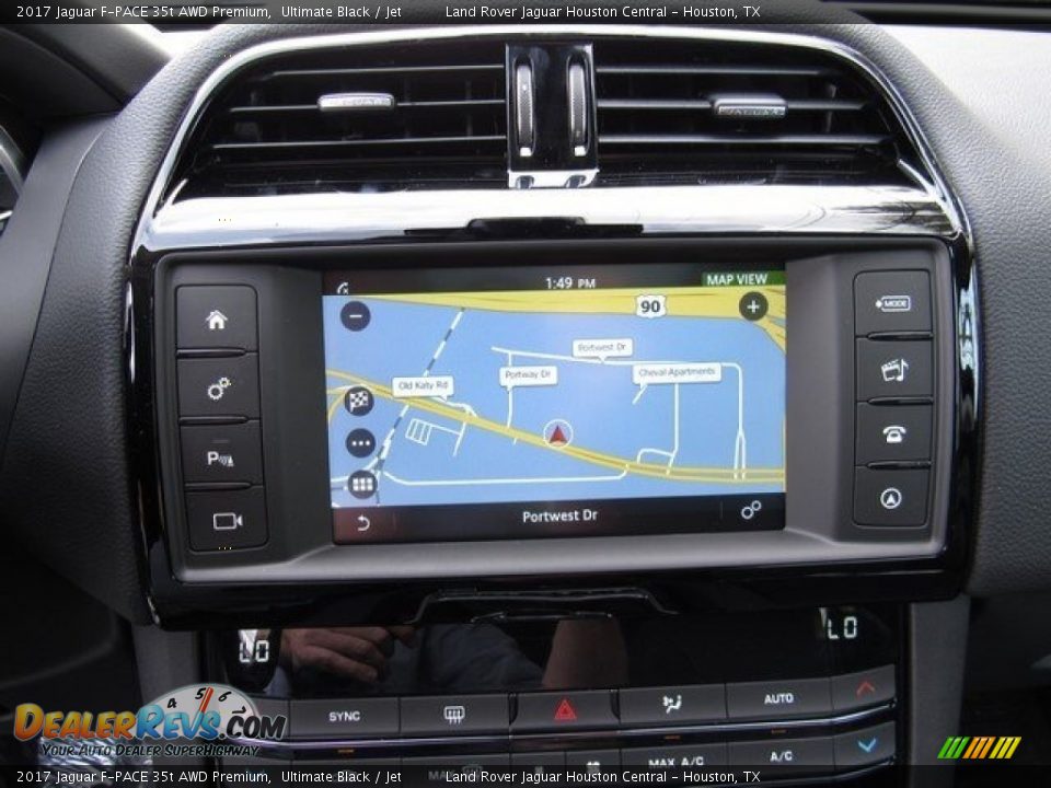 Navigation of 2017 Jaguar F-PACE 35t AWD Premium Photo #20