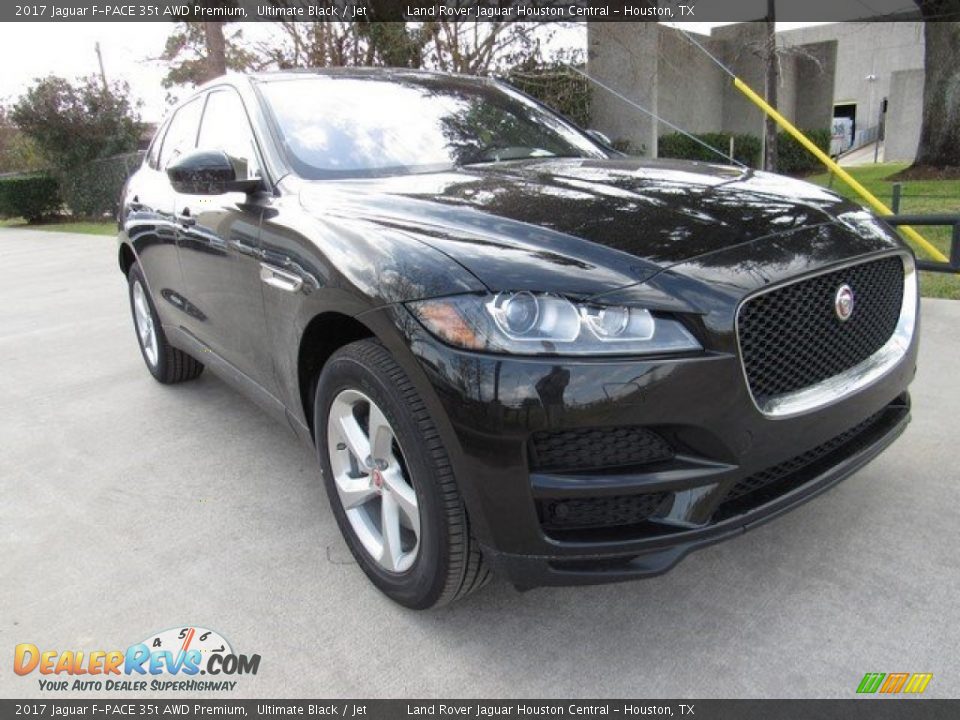 2017 Jaguar F-PACE 35t AWD Premium Ultimate Black / Jet Photo #2