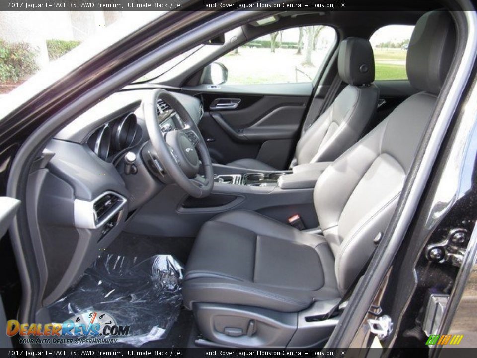 2017 Jaguar F-PACE 35t AWD Premium Ultimate Black / Jet Photo #3